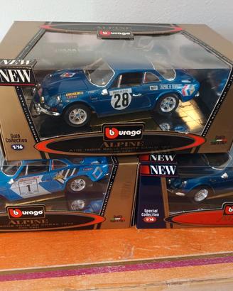 modelli burago lotto Renault alpine 