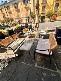 set divani per esterno