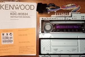 Autoradio Kenwood KDC-W3534 pari al nuovo!