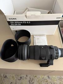 Sigma 150 - 600 E-Mount F5-6.3 DG DN OS
