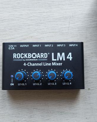 RockBoard MIX 4 Mini Line Mixer