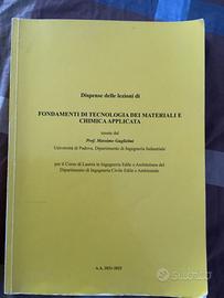 Libro università tecnologia dei materiali chimica