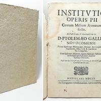 INSTITUTIO OPERIS PII CENTUM MILLIUM GALLIO 1701