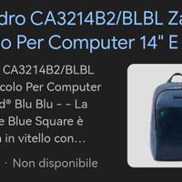 Zaino porta pc 14" Piquadro