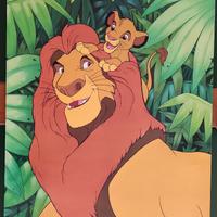 Poster RE LEONE Disney 91x61 cm NUOVO, raro