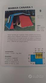 Tenda Canadese a casetta 4 posti