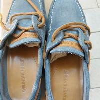Mocassino scamosciato 