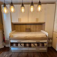 Letto doppio Mondo Convenienza, buone condizioni.