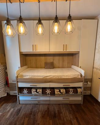 Letto doppio Mondo Convenienza, buone condizioni.