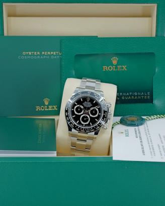 ROLEX DAYTONA 126500LN 07/26 NUOVO MAI USATO 