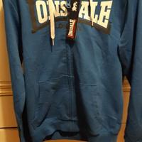 Felpa con cappuccio e cerniera