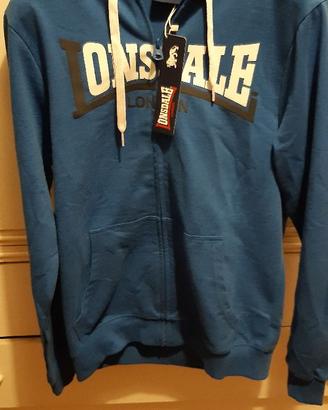 Felpa con cappuccio e cerniera