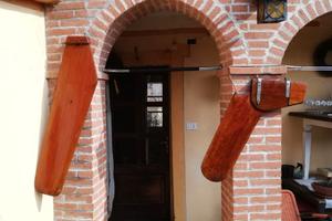 Deriva e timone in legno per Vaurien