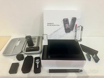 Insta360 X5 8K — PARI AL NUOVO (Garanzia Lug2028)