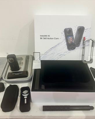 Insta360 X5 8K — PARI AL NUOVO (Garanzia Lug2028)