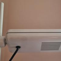 Lampada a piantana bianca, design Frattini – Relco