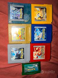 Giochi pokemon gba originali
