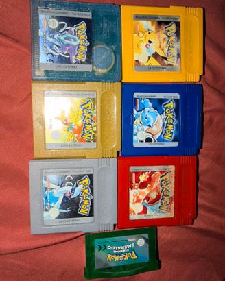 Giochi pokemon gba originali