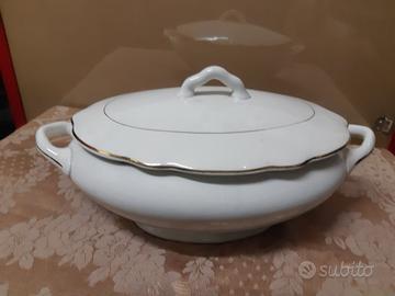 zuppiera ovale  con coperchio SC Richard