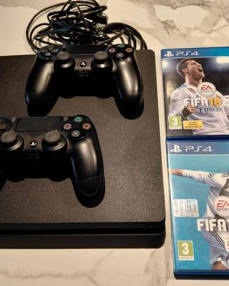 PS4 + 2 controller