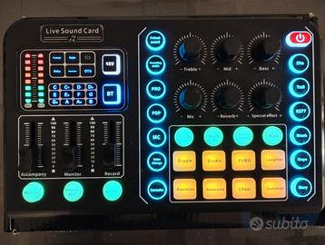 Mixer live sound card karaoke live streaming