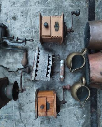 Vari oggetti vintage