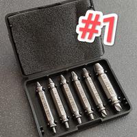 Set #1 estrattori doppia testa acciaio HSS 4341