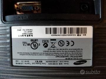 Monitor Samsung  19"