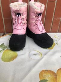 Stivali neve con pelliccia Polar  bambina
