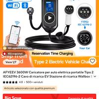 Carichino regolabile max 16 A Tipo 2 - Schuko