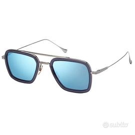 Dita Flight 006 argento lenti blue