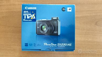 Fotocamera Canon Power Shot SX230HS come nuova