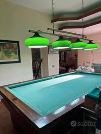 Tavolo da biliardo tradizionale con buche italiana