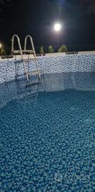 Piscina circolare fuori terra