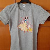 t shirt disney biancaneve e cucciolo