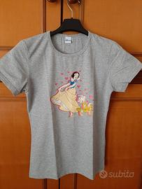 t shirt disney biancaneve e cucciolo