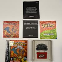 Pokemon Rosso Fuoco completo boxato