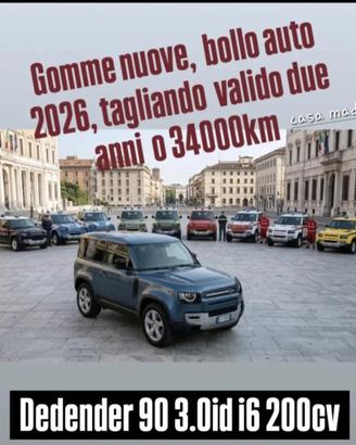 nuova defender 90 3.0 id 200cv perfetta