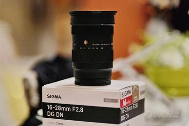 Obiettivo Sigma 16 28 2.8 Leica panasonic L mount