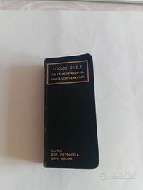 RARO Codice civile Regno d'Italia 1905