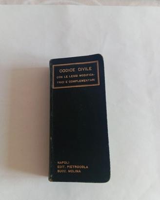 RARO Codice civile Regno d'Italia 1905