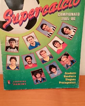 Album figurine Panini supercalcio 1985-86 completo