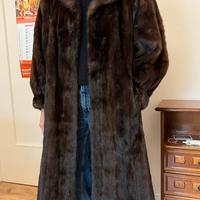 Cappotto - Pelliccia vera di visone scuro