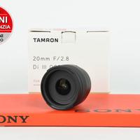Tamron 20mm f2.8 Di III OSD M1:2 Sony E USATO GARA