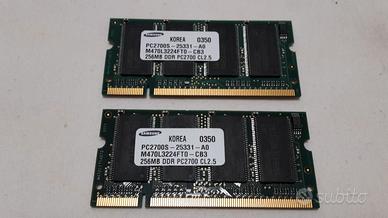 SAMSUNG M470L3224FT0-CB3 512Mb SO-DIMM DDR1 333MHz