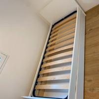 Letto IKEA una piazza bianco