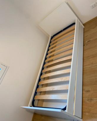 Letto IKEA una piazza bianco