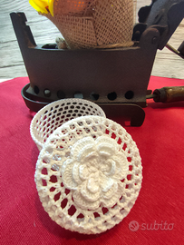 Bomboniera all'uncinetto