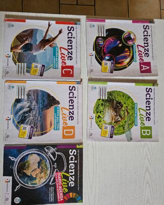 Libro Scienze Live (A-B-C-D)