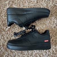 Nike Air Force 1 x Supreme Black 40,5